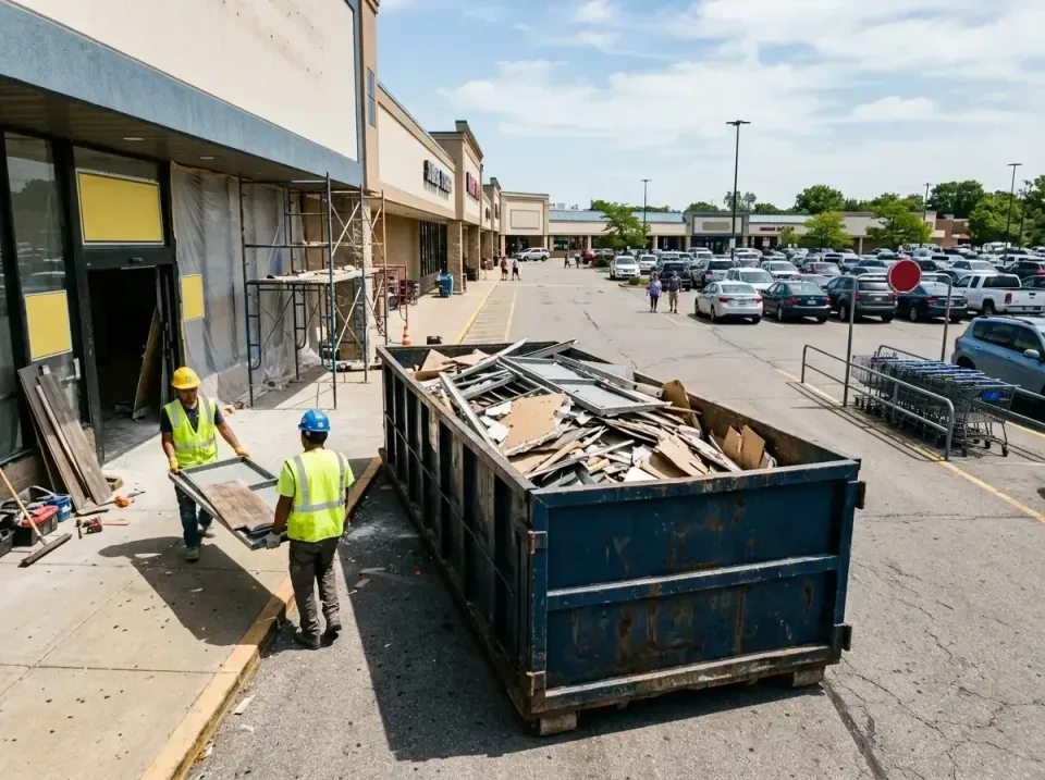 retail-store-renovation-debris-003 — frequently asked questions, Roll-off Dumpster Rentals in Morrilton, AR